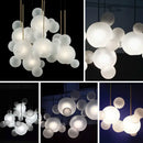 GobekUsa LED Bubble Ball Chandelier for Home Dining