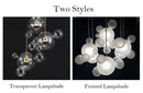 GobekUsa LED Bubble Chandelier for Home Lighting