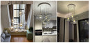 GobekUsa LED Bubble Chandelier for Home Lighting