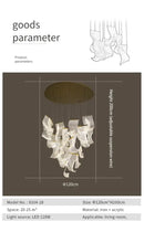 GobekUsa LED Ceiling Chandelier for Modern Home