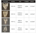 GobekUsa LED Ceiling Chandelier for Modern Home