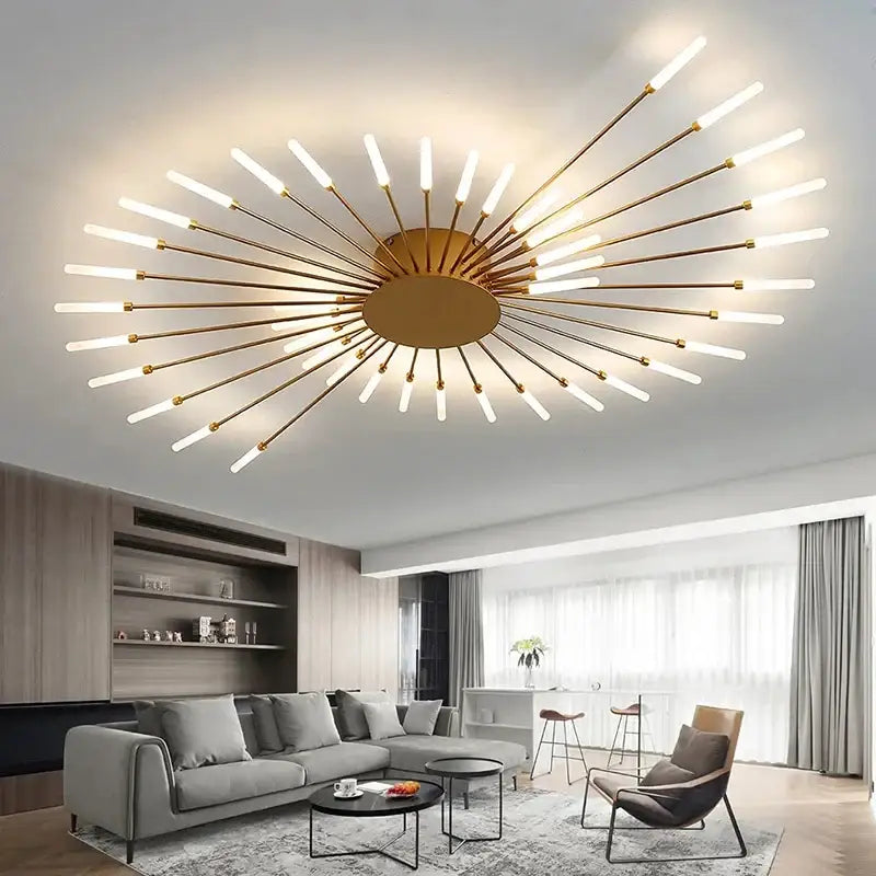 GobekUsa LED Ceiling Chandelier Light Nordic Design