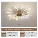 GobekUsa LED Ceiling Chandelier Light Nordic Design