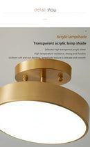 GobekUsa LED Ceiling Light for Bedroom and Living Room