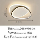 GobekUsa LED Ceiling Lights: Bedroom Study Living Room Round Luminaria Lustres Lamparas Avize