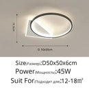 GobekUsa LED Ceiling Lights: Bedroom Study Living Room Round Luminaria Lustres Lamparas Avize