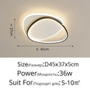 GobekUsa LED Ceiling Lights: Bedroom Study Living Room Round Luminaria Lustres Lamparas Avize