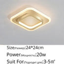 GobekUsa LED Ceiling Lights for Bedroom Kitchen Modern Round Square Lighting Fixtures