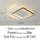 GobekUsa LED Ceiling Lights for Living Room Bedroom Kitchen Wardrobe, Modern Minimalist Warm Home Lighting