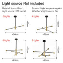 GobekUsa LED Ceiling Lights Industrial Iron Black Golden Nordic Minimalist Décor