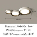 GobekUsa LED Ceiling Lights: Modern Dimmable Square Circular Lamps for Bedroom, Aisle, Home Lighting