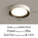 GobekUsa LED Ceiling Lights: Modern Dimmable Square Circular Lamps for Bedroom, Aisle, Home Lighting