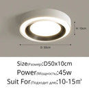 GobekUsa LED Ceiling Lights: Modern Dimmable Square Circular Lamps for Bedroom, Aisle, Home Lighting