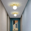 GobekUsa LED Ceiling Lights: Modern Nordic Home Hallway Lighting for Locker Room Decor