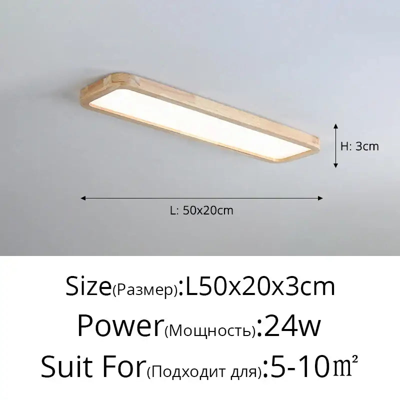 GobekUsa LED Ceiling Lights: Modern Nordic Kitchen Study Living Room Dimmable Remote Control, photo 15 of 15