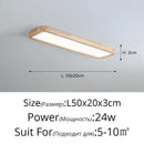 GobekUsa LED Ceiling Lights: Modern Nordic Kitchen Study Living Room Dimmable Remote Control
