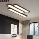 GobekUsa LED Ceiling Lights: Modern Nordic Kitchen Study Living Room Dimmable Remote Control