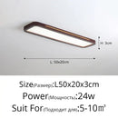 GobekUsa LED Ceiling Lights: Modern Nordic Kitchen Study Living Room Dimmable Remote Control