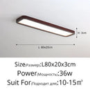 GobekUsa LED Ceiling Lights: Modern Nordic Kitchen Study Living Room Dimmable Remote Control