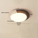 GobekUsa LED Ceiling Lights Modern Nordic White Stone Plafond Lamp