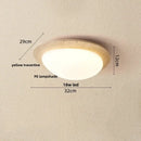 GobekUsa LED Ceiling Lights Modern Nordic White Stone Plafond Lamp