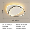 GobekUsa LED Ceiling Lights: Modern Round Lamps for Bedroom, Living Room, Study - Indoor Lighting Fixtures