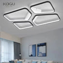 GobekUsa LED Ceiling Lights: Modern, Stylish, Minimalist Black for Living Room and Restaurant