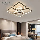GobekUsa LED Ceiling Lights: Modern, Stylish, Minimalist Black for Living Room and Restaurant
