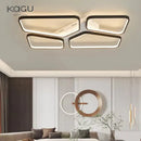 GobekUsa LED Ceiling Lights: Modern, Stylish, Minimalist Black for Living Room and Restaurant