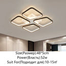 GobekUsa LED Ceiling Lights: Modern, Stylish, Minimalist Black for Living Room and Restaurant
