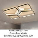 GobekUsa LED Ceiling Lights: Modern, Stylish, Minimalist Black for Living Room and Restaurant