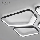 GobekUsa LED Ceiling Lights: Modern, Stylish, Minimalist Black for Living Room and Restaurant