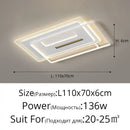 GobekUsa LED Ceiling Lights Techo for Living Room Study Dining Kitchen Decor