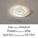 GobekUsa LED Ceiling Lights Techo for Living Room Study Dining Kitchen Decor