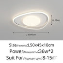 GobekUsa LED Ceiling Lights White Black Infinite Dimming Home Lighting Fixtures