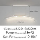 GobekUsa LED Ceiling Lights White Black Infinite Dimming Home Lighting Fixtures