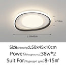 GobekUsa LED Ceiling Lights White Black Infinite Dimming Home Lighting Fixtures