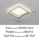 GobekUsa LED Ceiling Lights White Black Infinite Dimming Home Lighting Fixtures