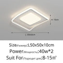 GobekUsa LED Ceiling Lights White Black Infinite Dimming Home Lighting Fixtures
