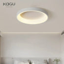 GobekUsa LED Ceiling Lights: White Grey Modern Design, Dimmable for Living Room Bedroom Dining