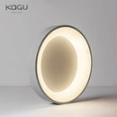 GobekUsa LED Ceiling Lights: White Grey Modern Design, Dimmable for Living Room Bedroom Dining