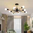 GobekUsa LED Ceiling Lights with Wooden Lampshades for Modern Livingroom and Bedroom