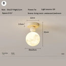 GobekUsa LED Ceiling Moon Wall Lamp Minimalist Bedroom Lighting Fixture