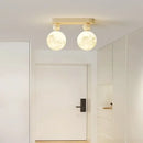 GobekUsa LED Ceiling Moon Wall Lamp Minimalist Bedroom Lighting Fixture