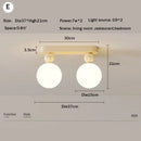GobekUsa LED Ceiling Moon Wall Lamp Minimalist Bedroom Lighting Fixture