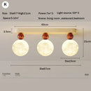 GobekUsa LED Ceiling Moon Wall Lamp Minimalist Bedroom Lighting Fixture