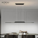GobekUsa LED Ceiling Pendant Lamp: Minimalist Chandelier, Height Adjustable, Home Decor Solution