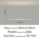 GobekUsa LED Ceiling Pendant Lamp: Minimalist Chandelier, Height Adjustable, Home Decor Solution