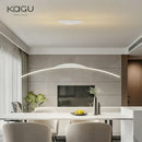 GobekUsa LED Ceiling Pendant Lamp: Minimalist Chandelier, Height Adjustable, Home Decor Solution