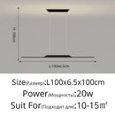 GobekUsa LED Ceiling Pendant Lamp: Minimalist Chandelier, Height Adjustable, Home Decor Solution